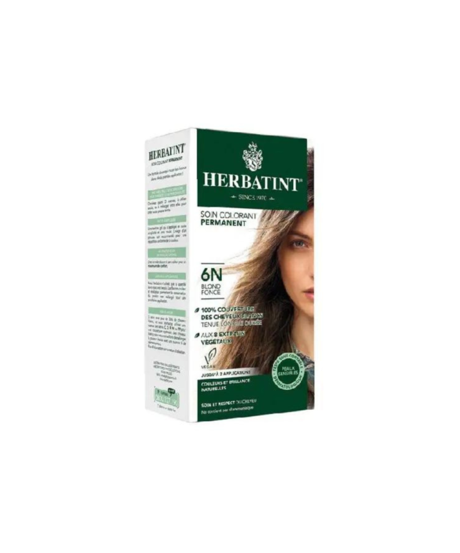 HERBATINT Soin Colorant Permanent 6N Blond Fonce Citymall