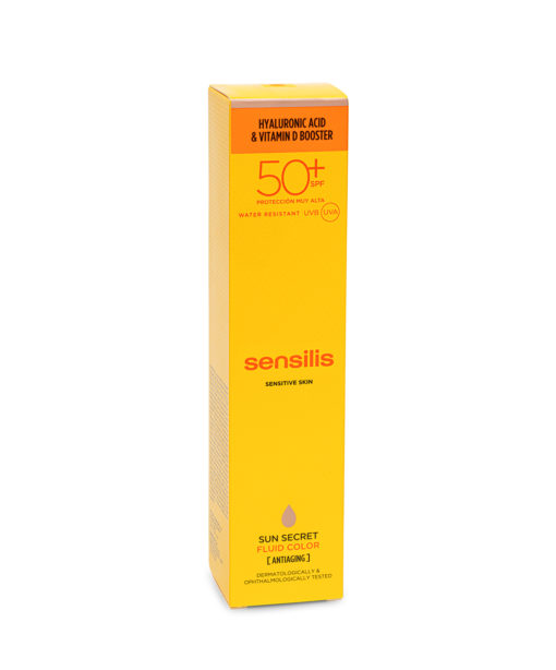 Sensilis Sun Secret Fluid Teinté Anti-âge Spf50+ 50ml