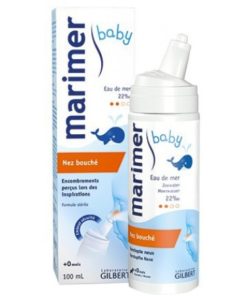 MARIMER BABY Spray nasal bébé Eau de Mer Nez Bouché (spray 100 ml)