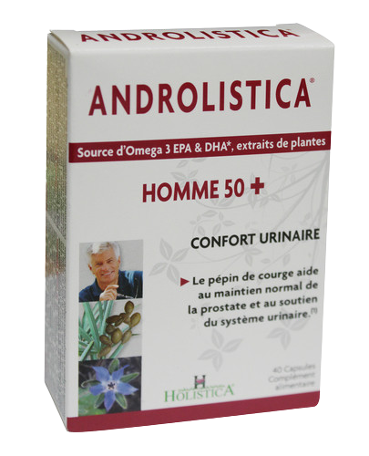 Androlistica Homme 50+ 40 capsules