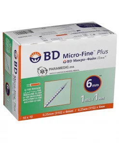 BD micro-fine 1ml insuline syringe 31g*8mm