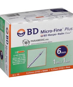 Bd micro-fine plus seringue insuline 1ml