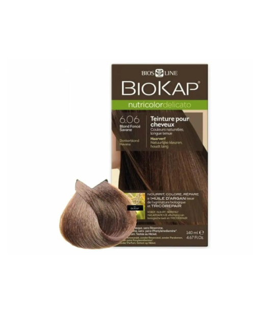 Biokap Nutricolor Delicato Rapid 6.06 Blond