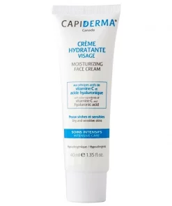 Capiderma Creme Hydratante Visage 40Ml