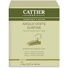 Cattier Argile verte Surfine 1kg
