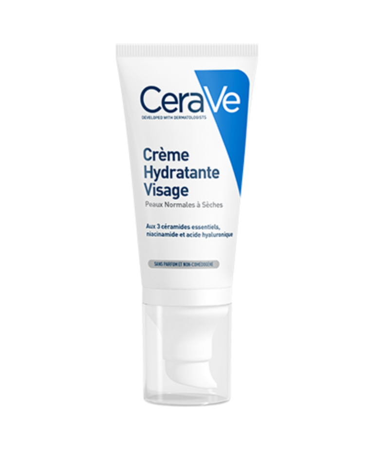 Cerave creme hydratant visage 52ml - Citymall