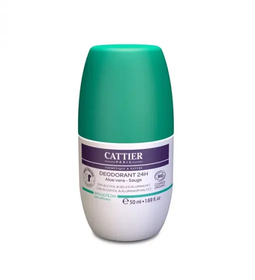 Cattier Deo Roll-on Efficacite 24H 50ml
