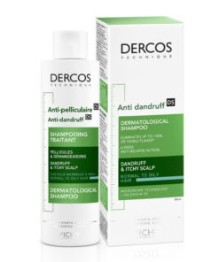 Dercos shamp anti-pell cheveux gras 200ml
