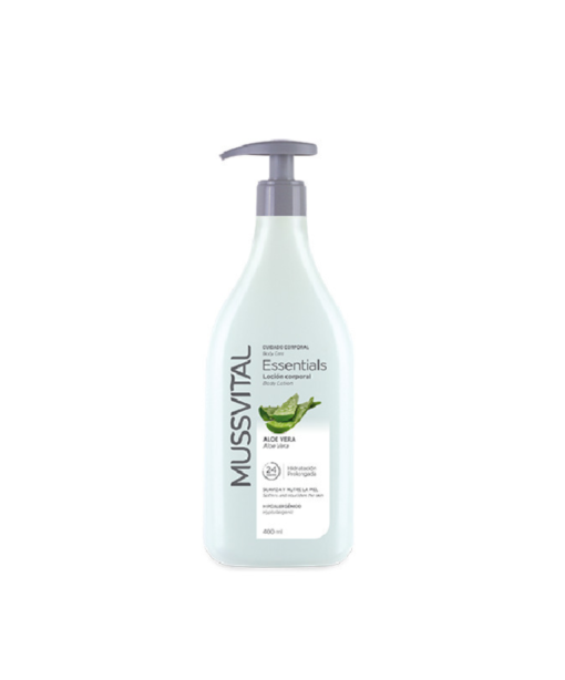 Mussvital essentials lotion corporel aloe vera 400ml