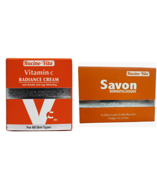 Racine vita creme eclat Vitamine C 50ml+Savon Vitamine C pack