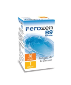 Ferozen B9 Spiruline 30 Gélules