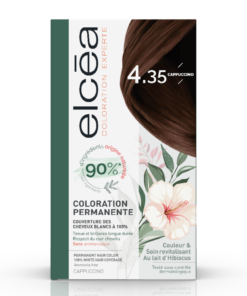 Elcea coloration permanente CAPPUCCINO N°4.35