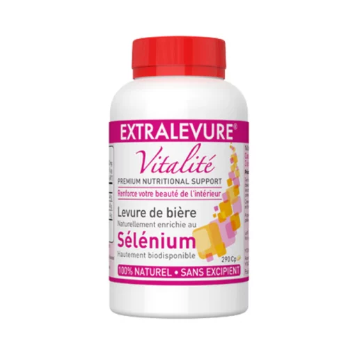Extralevure vitalite selenium 290 comprimés