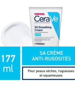 CeraVe SA Crème Anti-Rugosités Peau Sèche et Squameuse 177ml