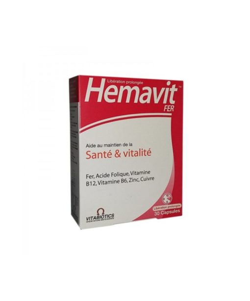 Hemavit fer 30 capsules