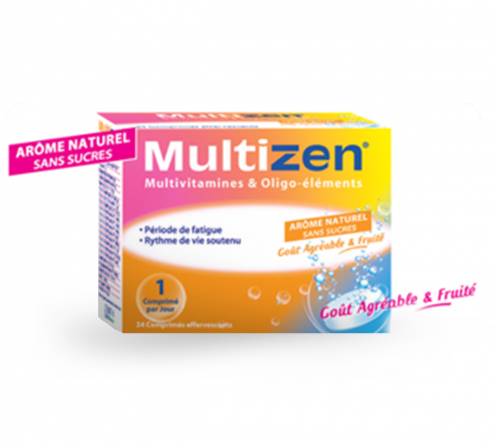 Multizen Multivitamines Comprimés 24