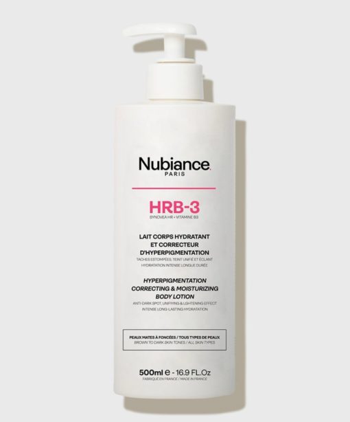Nubiance HRb-3 Lait Corps Hydratant et Correcteur 500ml