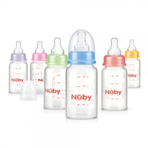 Nuby Biberon en verre cl standard +0m 60ml ID1177