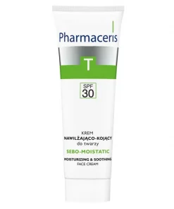 Pharmaceris T sebo-moistatic creme hydratante spf30 50ml