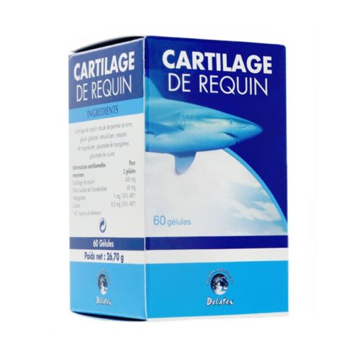 Pro Vital Cartilage de Requin 500mg 60 Gélules