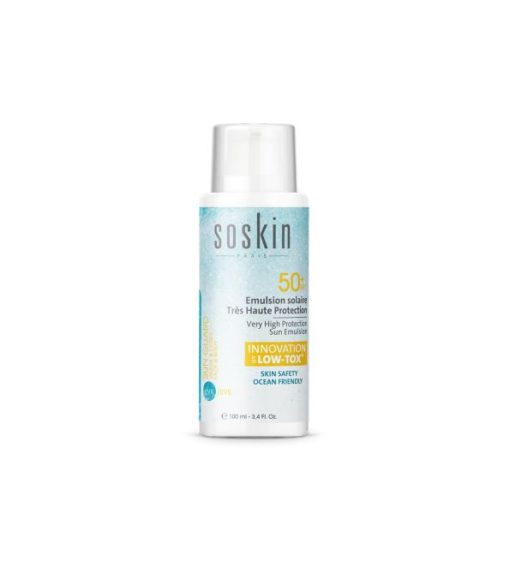 SOSKIN LOW-TOX EMULSION SOLAIRE THP SPF50+ 100ML