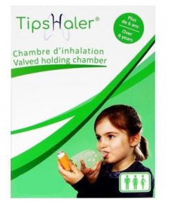 Tips-Haler Chambre Inhalation Enfant 6 ans Et Plus Sans Masque