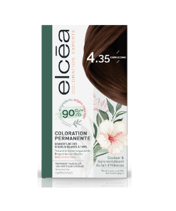 Elcea coloration permanente CAPPUCCINO N°4.35