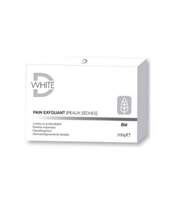 D-WHITE Pain exfoliant Eclaircissant Peaux seches 200 G