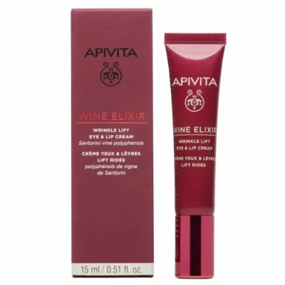 Apivita Wine Elixir Creme Yeux et Levres 15ml