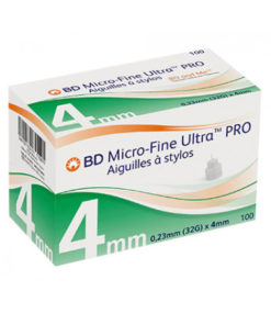 Bd micro-fine plus aiguille insuline 32G/4mm