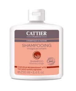 Cattier Shampooing vinaigre de romarin Cheveux Regraissant