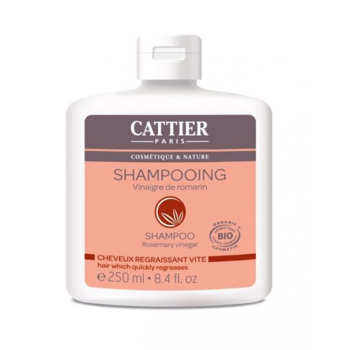 Cattier Shampooing vinaigre de romarin Cheveux Regraissant