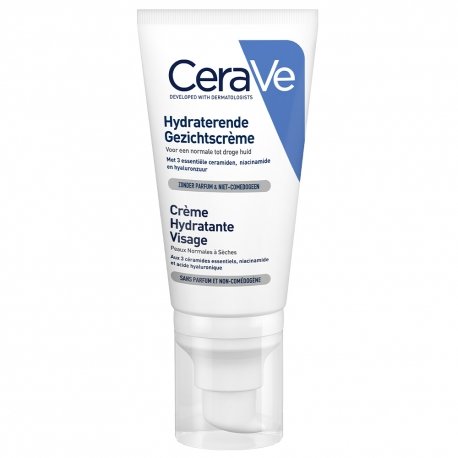 Cerave creme hydratant visage 52ml - Citymall