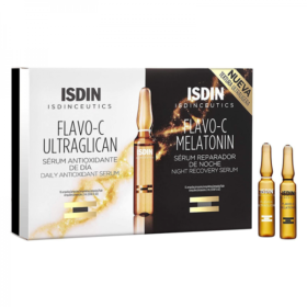 Isdin Flavo-C ultraglican jour+melatonine nuit+Age