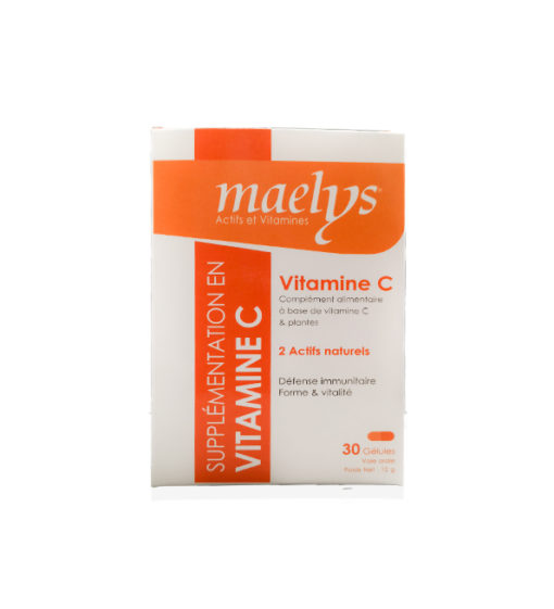 Maelys vitamine C 30 gélules