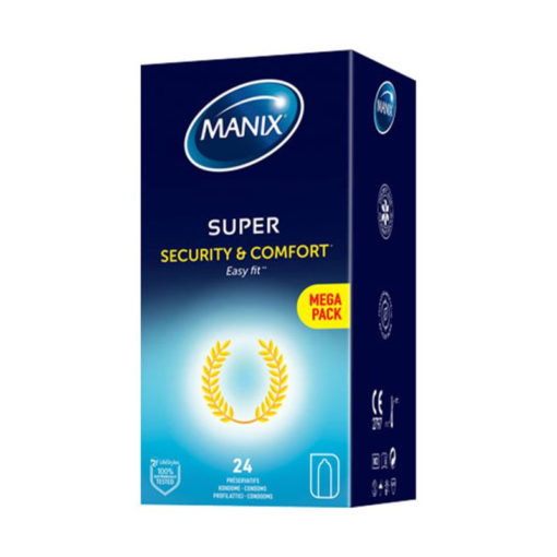 Manix Super Sécurite Et Confort 24 Préservatifs