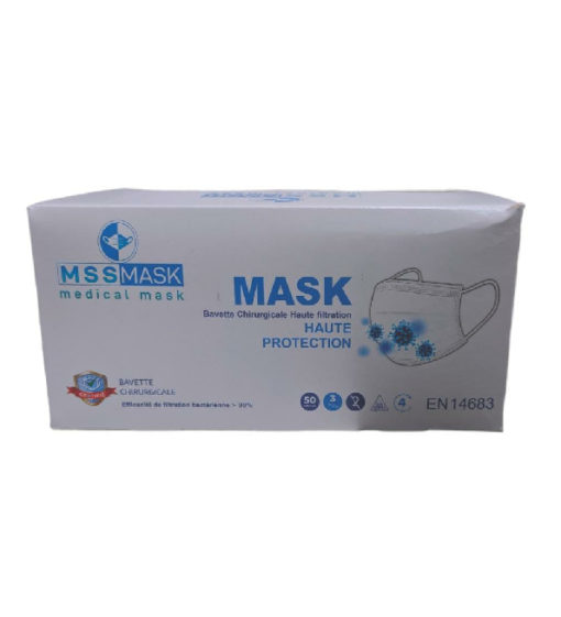 Masque MSS medicale bte 50pcs