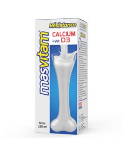 Masvitam Resistance calcium+vita D3 sirop 150ml