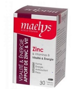 Maelys zinc 30 gélules