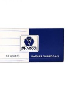 Pharco Masque Churigicaux Bte de 10pcs