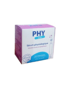 Phy serum physiologique bte 20*5ml
