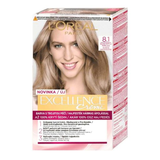 excellence 8,1 blond clair cendre
