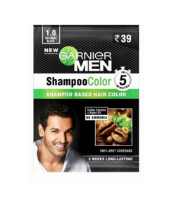 garnier men color shampoo 1.0