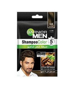 garnier men color shampoo 3.0