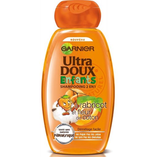 ud shampoo 400ml enfant abricot