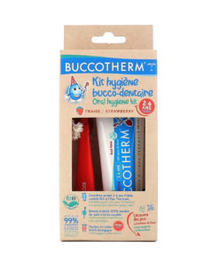 Buccotherm Kit Enfant 2-6 ans 50ml bio gout fraise