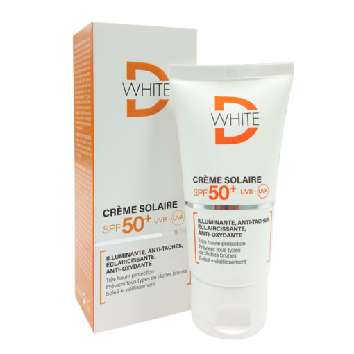 D-white Crème Solaire Spf 50+invisible 50ml