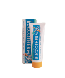 BUCCOTHERM DENTIFRICE JUNIOR 7-12 ANS ICE TEA PÊCHE BIO 50ML