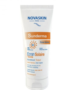 Novaskin Sunderma Ecran Spf 50+ Teinté 50 ml