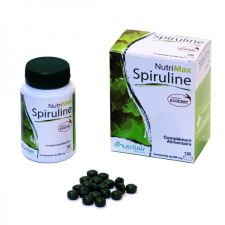 Spirumax Spiruline Bio 120 Comprimés